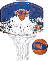 Мини-щит детский баскетбольный Wilson NBA Team Mini Hoop New York Knicks (WTBA1302NYK)