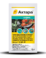 Инсетицид Актара 25 WG, ВГ Syngenta Сигента Швейцария, пакет 6 гр