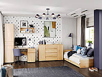 Спальня дитяча комплект Еверест Лайт 3 Дуб Сонома