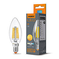 LED лампа VIDEX Filament C37 6W E14 4100K