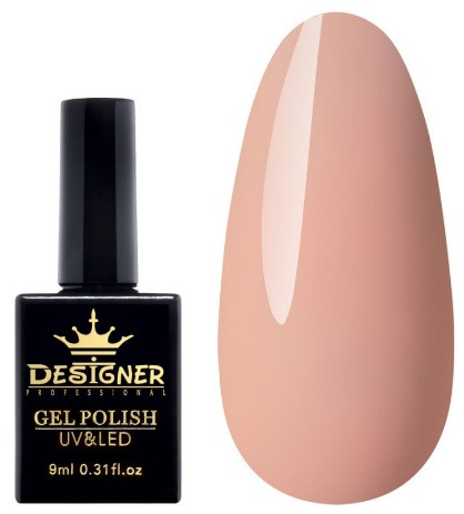 Гель-лак Designer 9 ml - Гель-лак, глянцевий гель лак для манікюру для LED лампи, лак Дизайнер