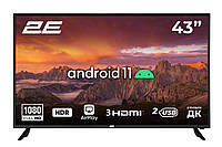 Телевизор 2E-43A06KLED FHD Smart Android11