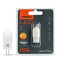 LED лампа VIDEX G4 2W G4 4100K