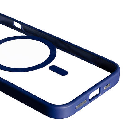 Чохол Spigen MagSafe Matte для Apple iPhone 15 Blue, фото 3