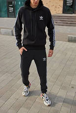 Костюм спортивний Adidas червоне худі з капюшоном, фото 5