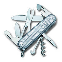 Нож Victorinox Climber 91мм/14функ/прозрачный серебряный