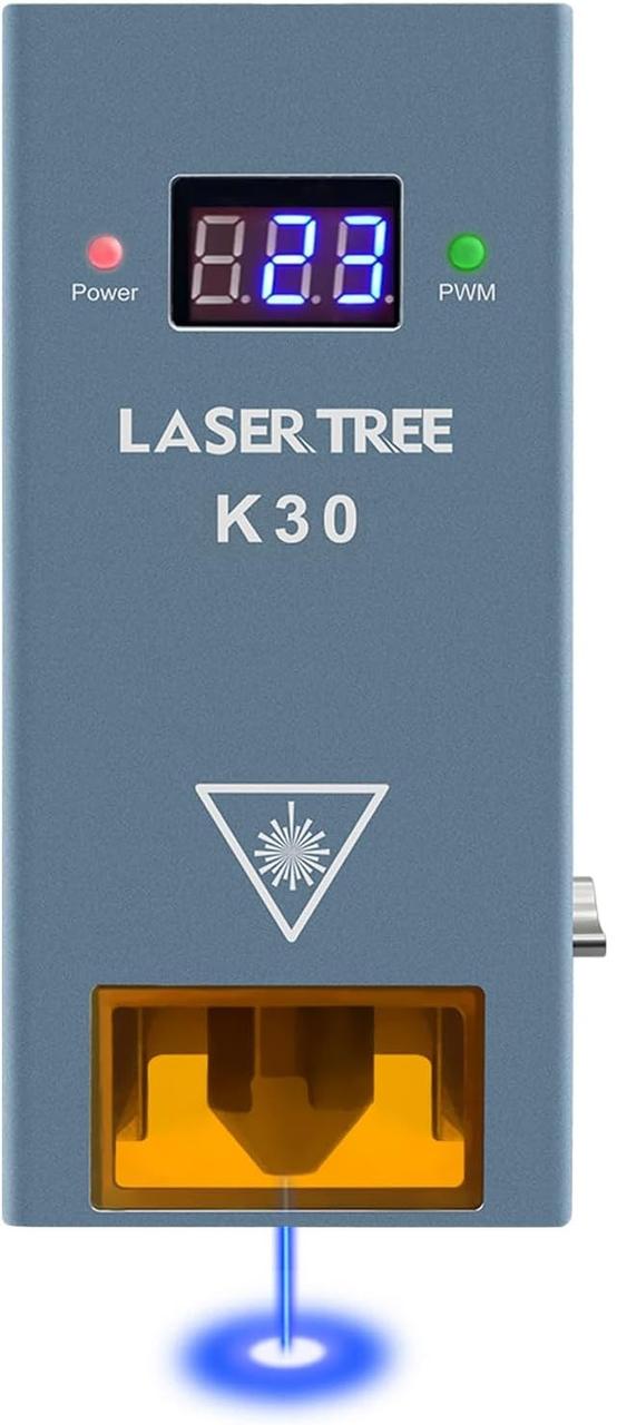 Лазер Laser Tree K30 30 Вт 450 нм для різання гравіювання з подаванням повітря 2312-04045