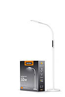 LED торшер підлоговий білий VIDEX VL-TF0701W 10W 3000-5500K
