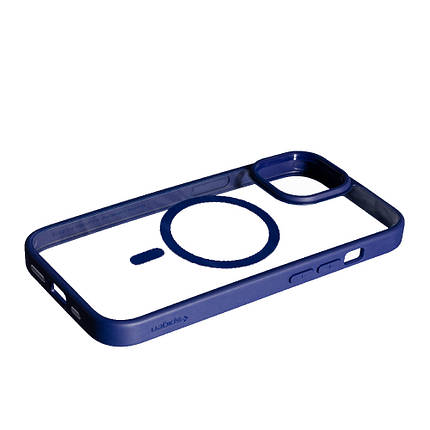 Чохол Spigen MagSafe Matte для Apple iPhone 15 Blue, фото 2