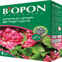 Удобрение гранулированное для гортензий, Biopon Польша, коробка 1 кг