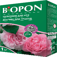 Удобрение гранулированное для роз, Biopon Польша, коробка 1 кг