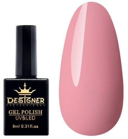 Гель-лак Designer 9 ml - Гель-лак, глянцевий гель лак для манікюру для LED лампи, лак Дизайнер