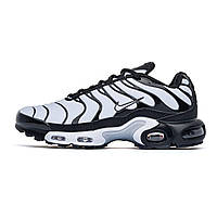 НОВИНКА модни  кросивки Nike Air Max TN White Silver  (топови )