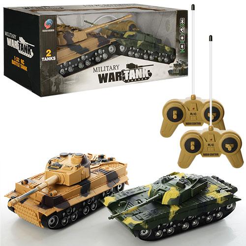 Ігровий набір танковий бій 369-23 (ігровий комплект з 2х танків на радіокеруванні з пультам)