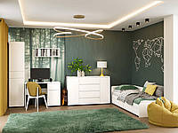 Спальня дитяча комплект Еверест Лайт 3 Німфея Альба