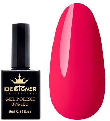 Гель-лак Designer 9 ml - Гель-лак, глянцевий гель лак для манікюру для LED лампи, лак Дизайнер