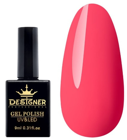 Гель-лак Designer 9 ml - Гель-лак, глянцевий гель лак для манікюру для LED лампи, лак Дизайнер