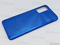 (Б/у) Задняя крышка с антеной и шлейфом nfc Xiaomi Redmi 9T синий оригинал с разборки