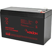 Аккумулятор мультигелевый MERLION HR1232W 12V 9.5 Ah High Rate AGM (батарея для ИБП)