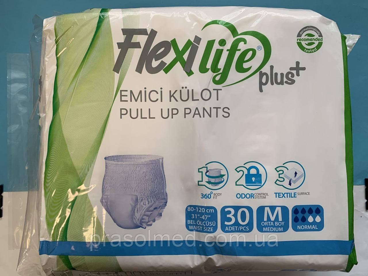 Підгузки-труси для дорослих, розмір М, торгової марки " Flexi life plus " №30, фото 1