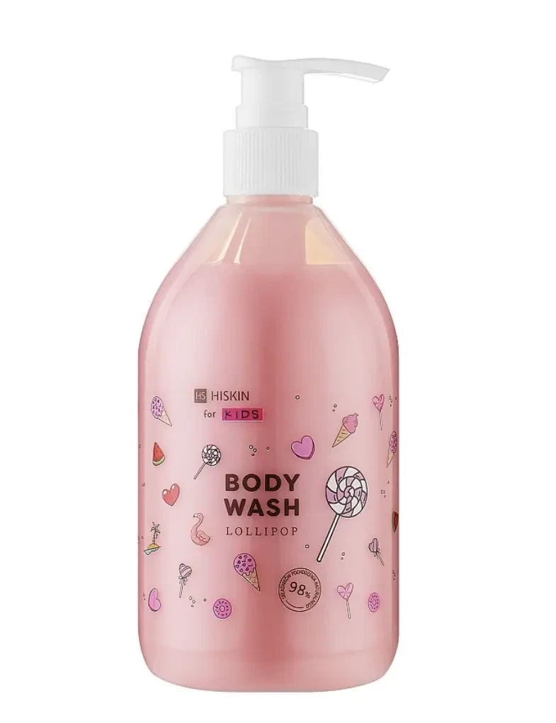 Дитячий гель для душу "Льодяник" HiSkin Kids Body Wash Lollipop