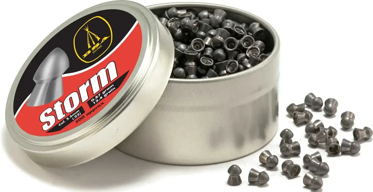 Кулі для пневматики BSA Interceptor 0.49 г (450 шт) 4.5 мм, фото 1