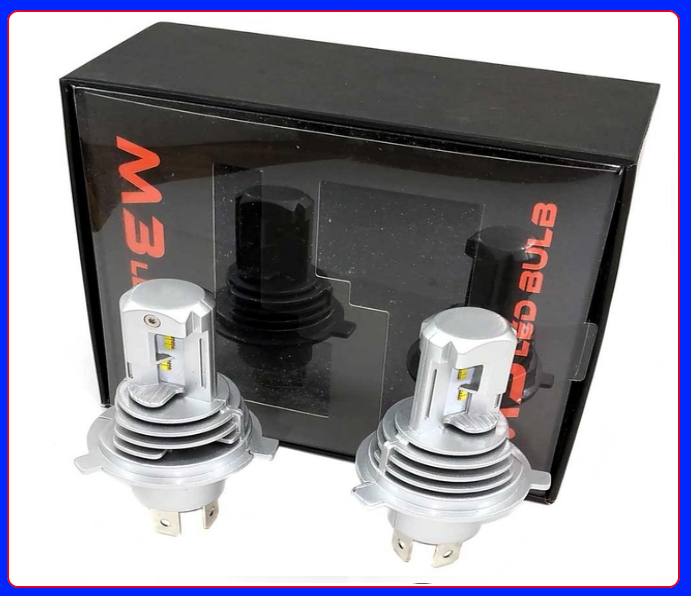 Світлодіодні лампи BEG-LINE M6 silver LED H4 12 V-24 V 6500 K 6500L 35 W радіатор