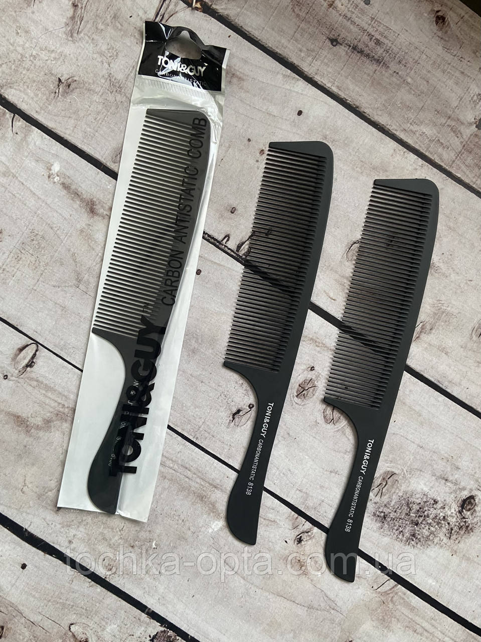 Гребінець TONI&GUY Carbon antistatic 8138