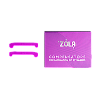 Zola Компенсатори для ламінування вій рожевий/фіолетовий