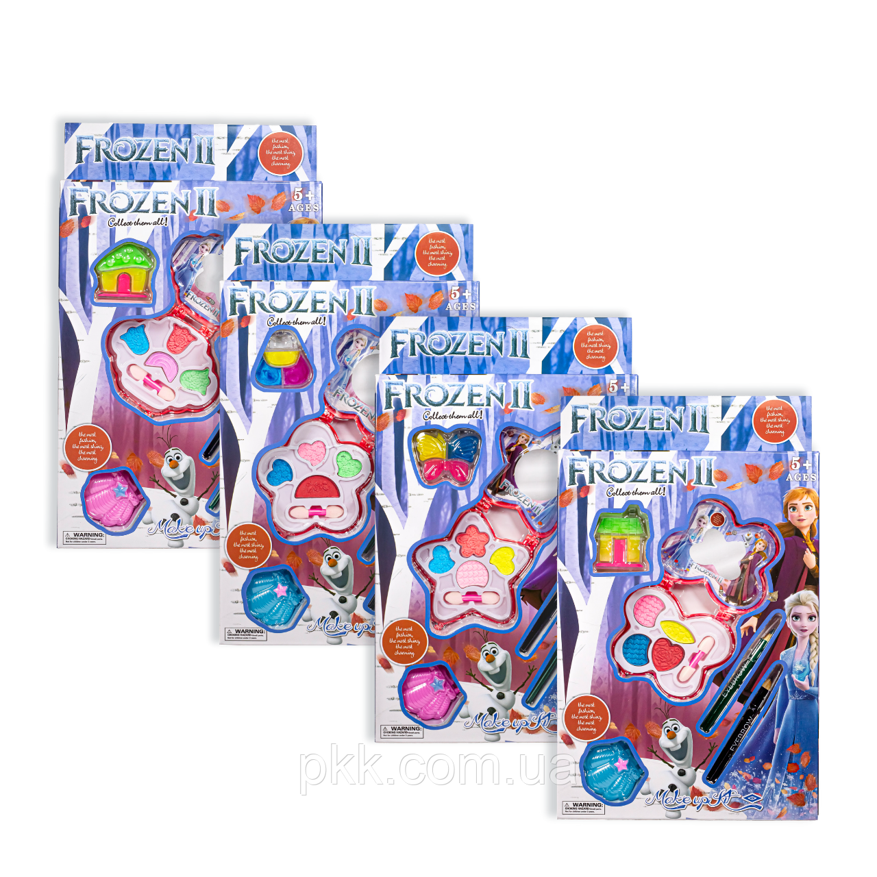 Набор декоративной косметики для девочек Frozen из 5 продуктов, Цветок - фото 2 - id-p2045786891