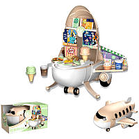 Набор игровой Air Watch Film (кухня-самолет, посуда, продукты, 51 предмет, в коробке) 10J09