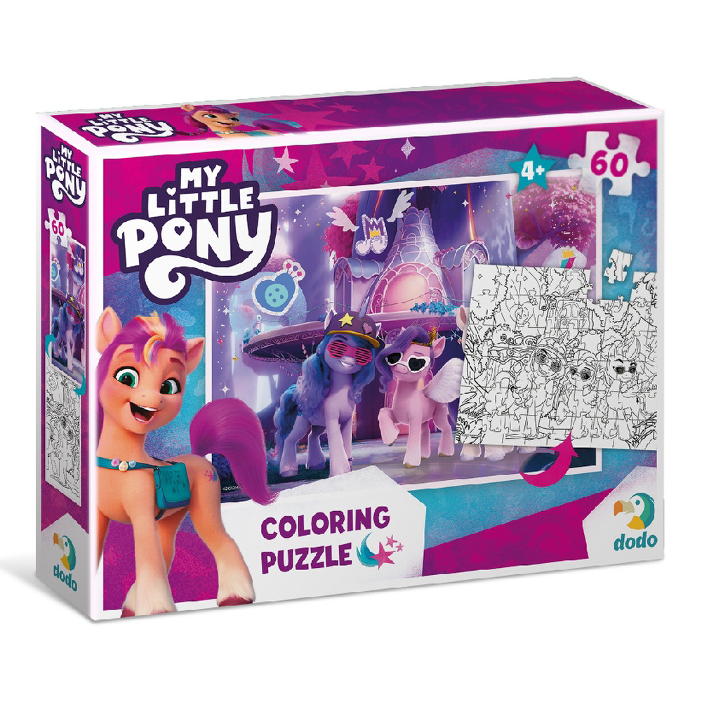 Пазл 2 в 1 "Мои маленькие пони. Вечірка", 60 элементов Dodo My Little Pony (4823115905352)