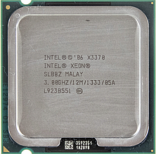 Процесор Intel Xeon X3370 4-ядра 3.00 GHz SLB8Z E0 ( Q9650) для LGA775