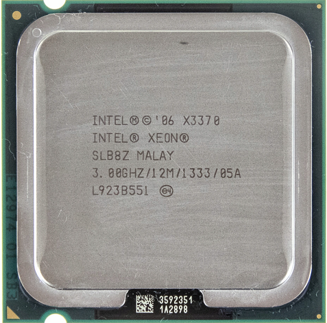 Процесор Intel Xeon X3370 4-ядра 3.00 GHz SLB8Z E0 ( Q9650) для LGA775, фото 1