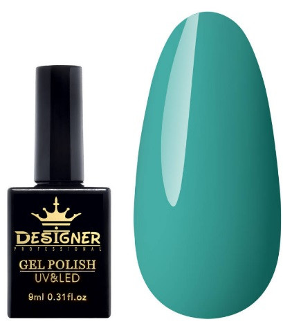 Гель-лак Designer 9 ml - Гель-лак, глянцевий гель лак для манікюру для LED лампи, лак Дизайнер