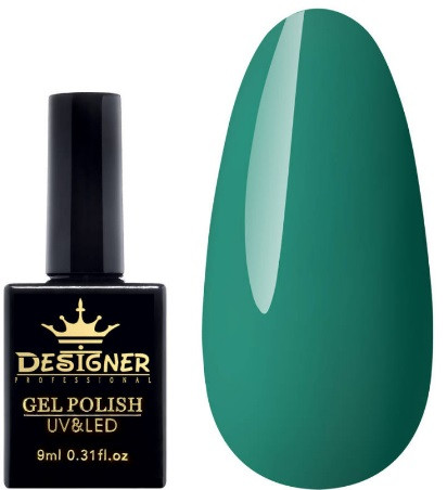 Гель-лак Designer 9 ml - Гель-лак, глянцевий гель лак для манікюру для LED лампи, лак Дизайнер