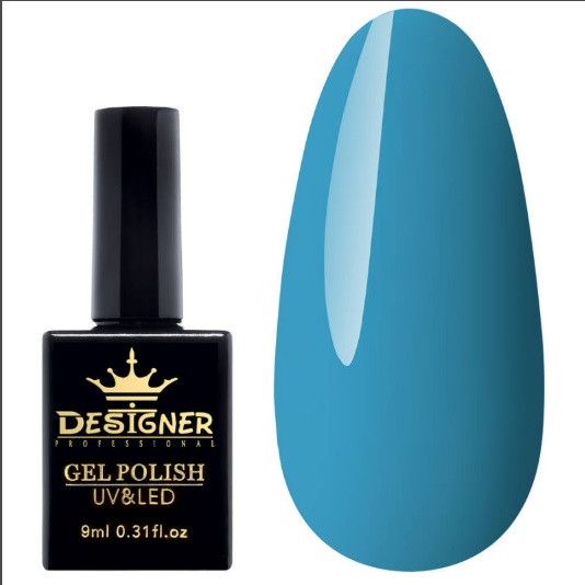 Гель-лак Designer 9 ml - Гель-лак, глянцевий гель лак для манікюру для LED лампи, лак Дизайнер