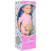 Лялька дитяча велика інтерактивна 48 см пісня вірш українська озвучка 3 види М 4049, фото 3
