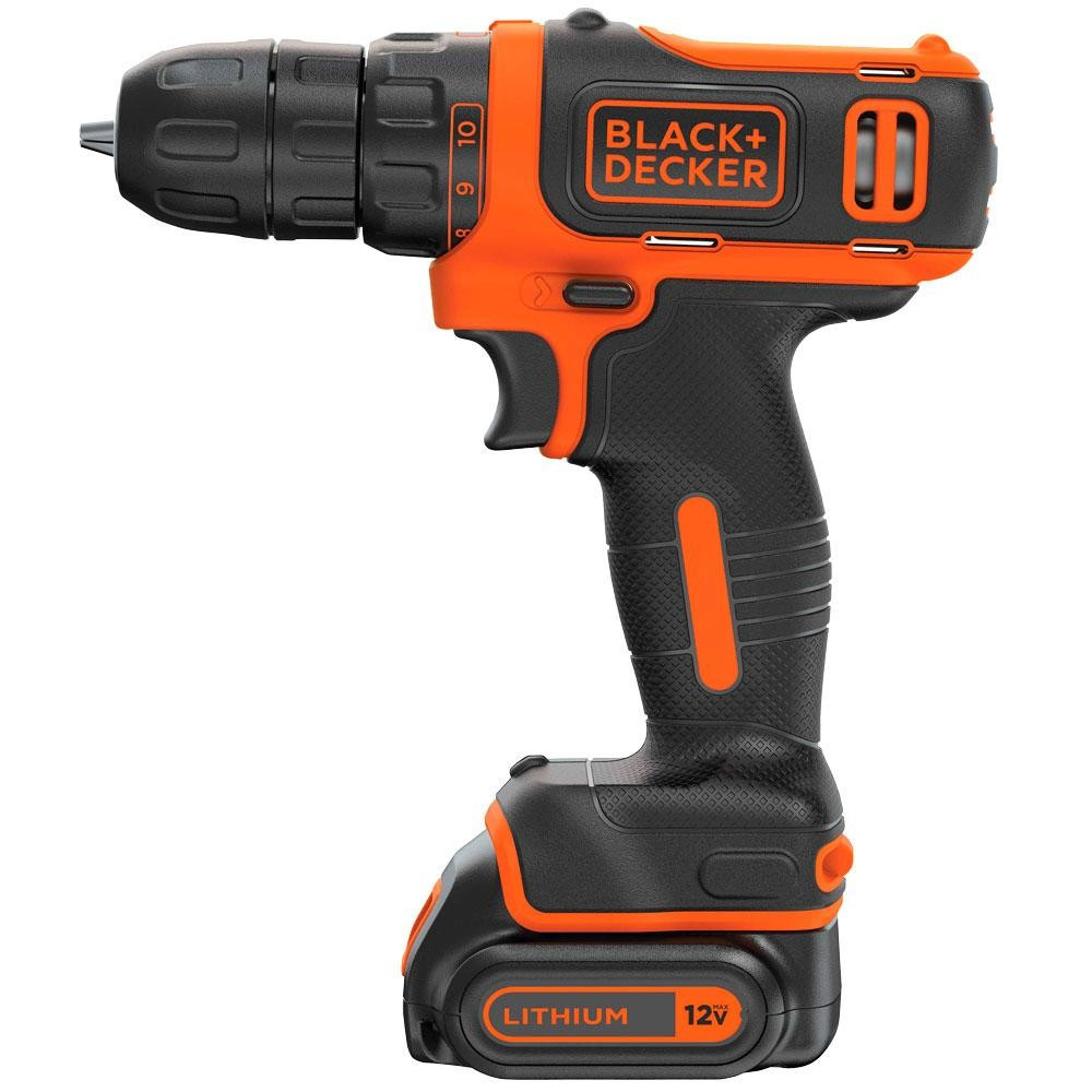 Акумуляторна дриль-шуруповерт Black&Decker BDCDD12B