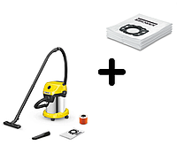 Пылесос Karcher WD 3 S Premium + МЕШКИ (5 шт)