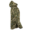Чоловіча зимова куртка теплозберігаюча SoftShell Max-Heat ММ-14 з капюшоном (Піксель ЗСУ) S, фото 2