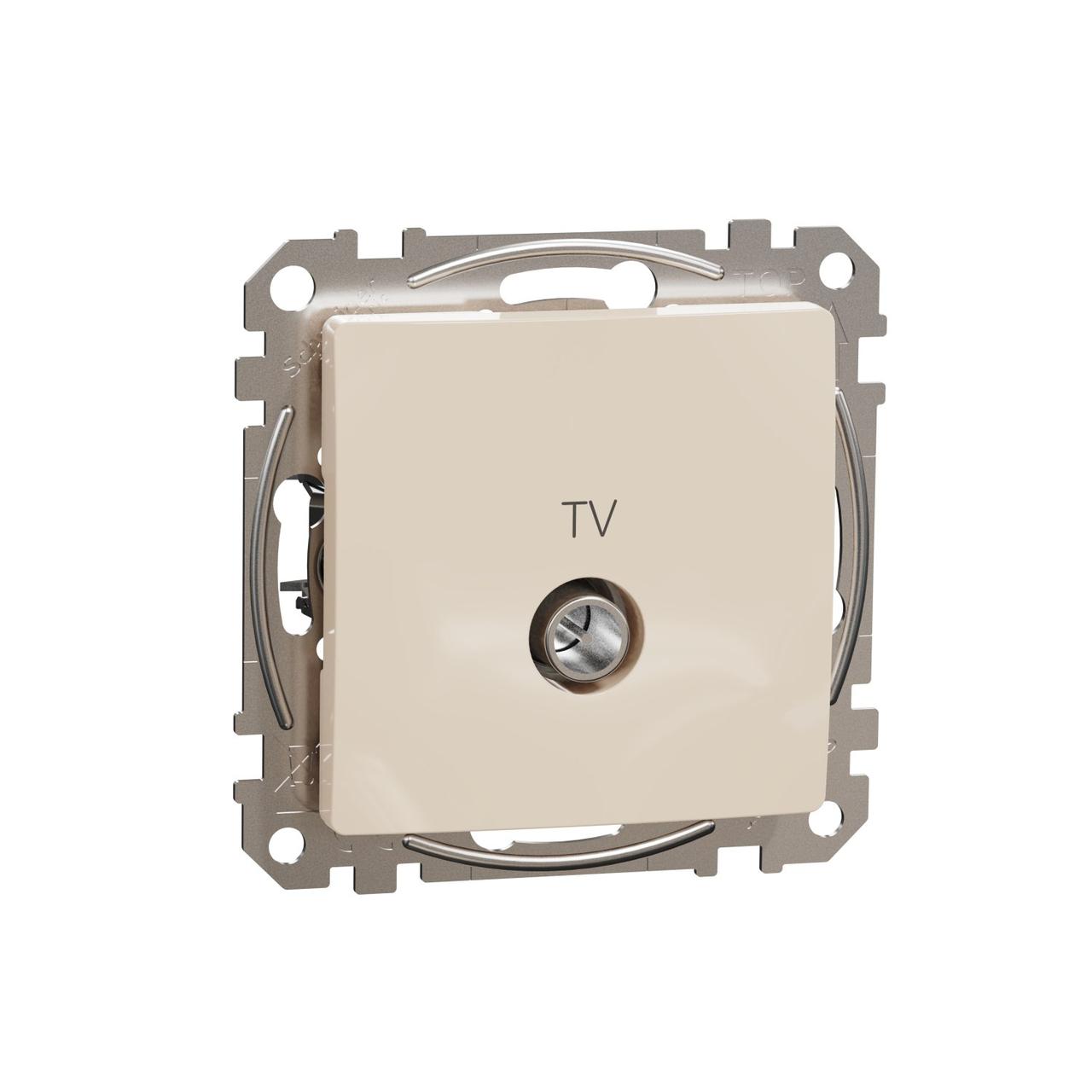 Розетка TV 4DB Cr Sedna Design