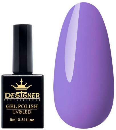 Гель-лак Designer 9 ml - Гель-лак, глянцевий гель лак для манікюру для LED лампи, лак Дизайнер