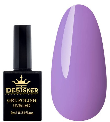 Гель-лак Designer 9 ml - Гель-лак, глянцевий гель лак для манікюру для LED лампи, лак Дизайнер
