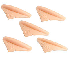 Набір силіконових бігуді для ламінування (біозавивки) вій (розміри SS, S, M, L, LL) KODI Professional