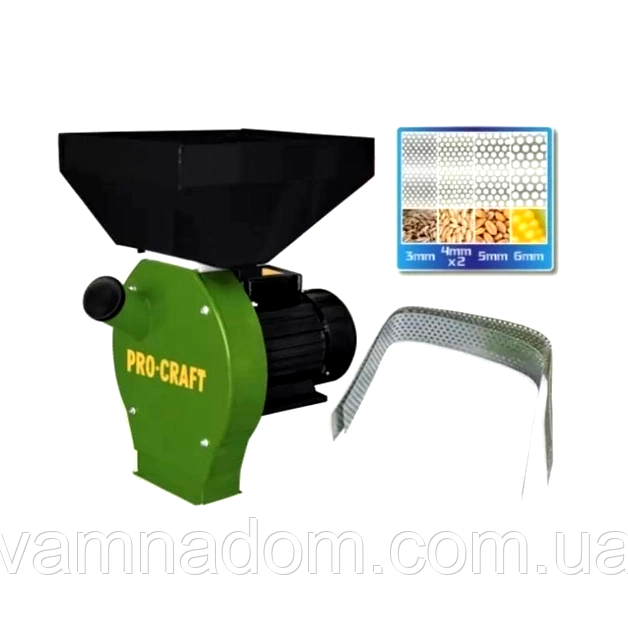 Кормоизмельчитель (зернодробилка) Procraft PCM3000 - купить по