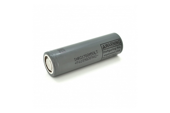 Акумулятор Li-Ion 21700 LG INR21700 M50LT 4930 мА·год 14.4A amc, фото 1