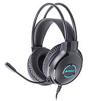 Наушники с микрофоном Fstyler USB Stereo Headphone, A4Tech FH300U (Black) - MegaLavka