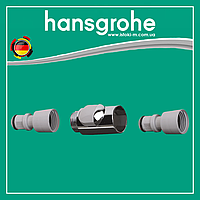 Комплект для быстрого соединения ручного душа hansgrohe Light Grey хром (28346000)