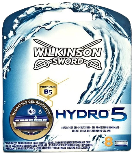 Змінні касети Wilkinson Hydro 5, на 5 лез (8шт.) Maxi Pack